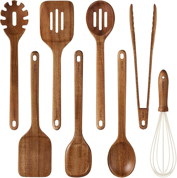 Wooden Kitchen Utensils Set - Image 1