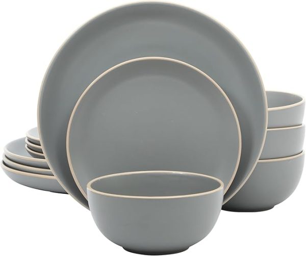 12-Piece Dinnerware Set Service for 4