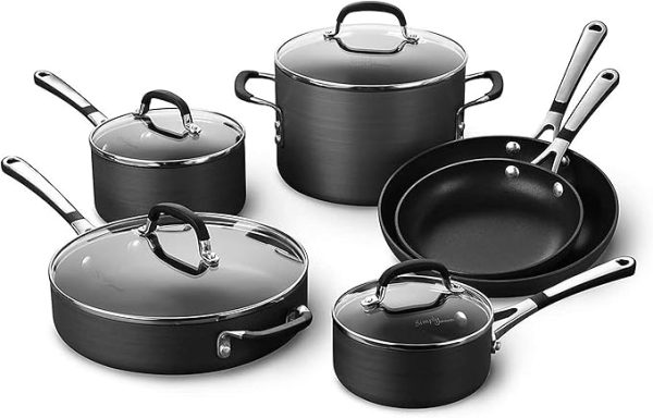 10-Piece Non-Stick Kitchen Cookware Set