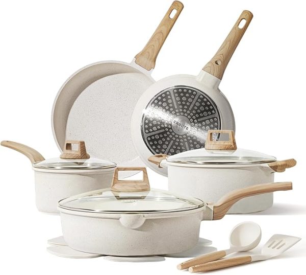 14 Pcs Pots and Pans Set Nonstick
