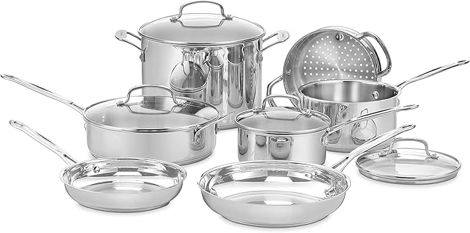 Stainless Steel 11-Piece Set Chef